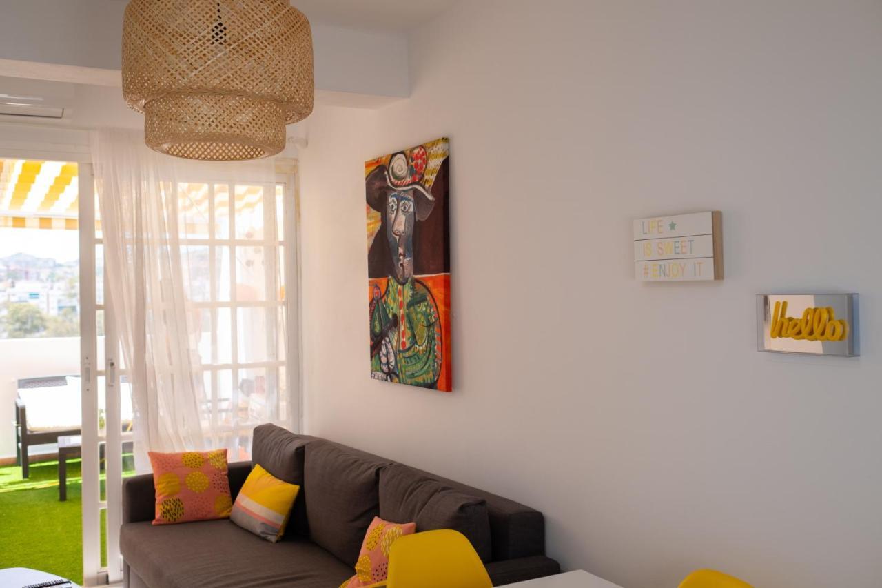 Penthouse City Center Private Terrace Wifi Málaga Eksteriør bilde